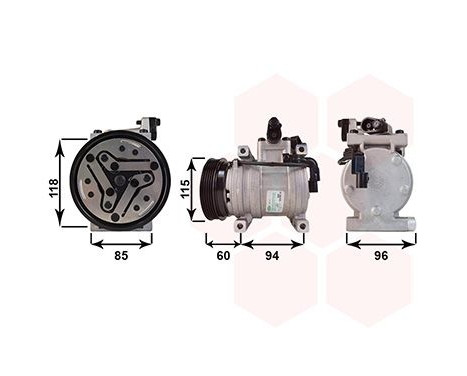 Compressor, air conditioning, Image 2