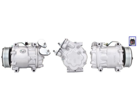 Compressor, air conditioning