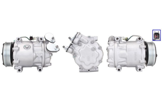 Compressor, air conditioning