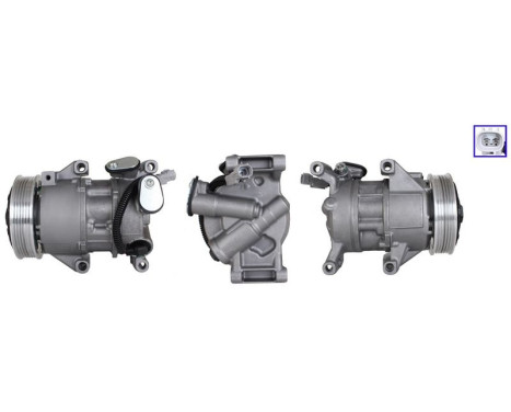 Compressor, air conditioning