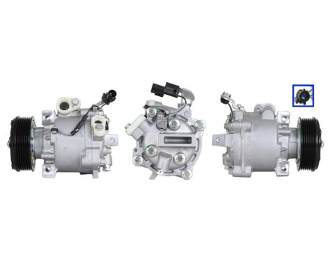 Compressor, air conditioning