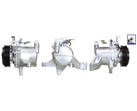 Compressor, air conditioning