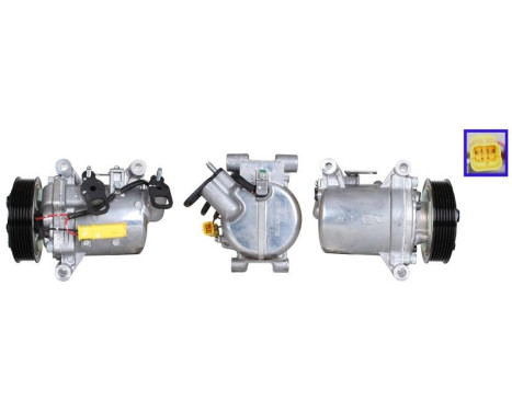 Compressor, air conditioning