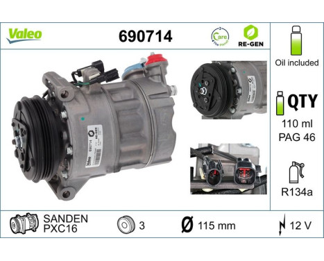 Compressor, air conditioning, Image 2