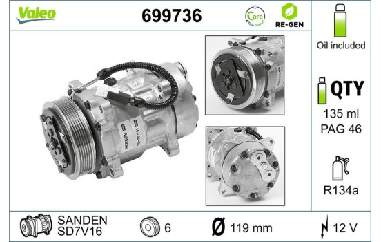 Compressor, air conditioning, Image 2
