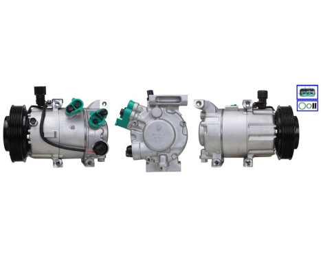 Compressor, air conditioning
