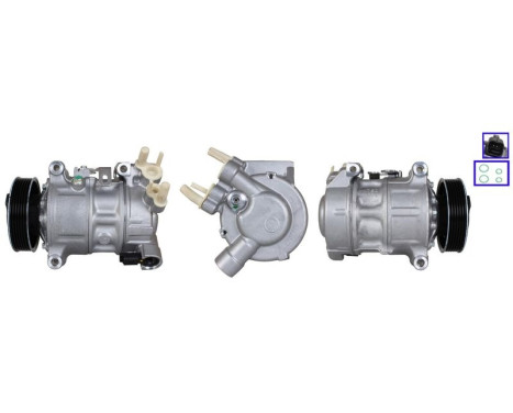 Compressor, air conditioning