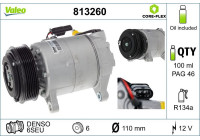 Compressor, air conditioning