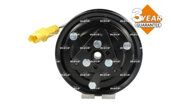 Magnetic clutch, air conditioning compressor
