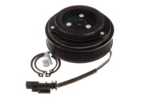 Magnetic clutch, air conditioning compressor