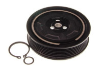 Magnetic clutch, air conditioning compressor