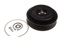 Magnetic clutch, air conditioning compressor