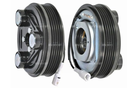 Magnetic clutch, air conditioning compressor
