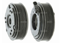 Magnetic clutch, air conditioning compressor