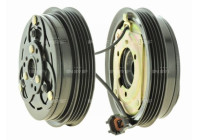 Magnetic clutch, air conditioning compressor