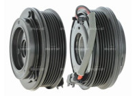 Magnetic clutch, air conditioning compressor