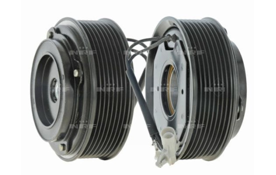 Magnetic clutch, air conditioning compressor