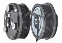 Magnetic clutch, air conditioning compressor