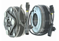 Magnetic clutch, air conditioning compressor