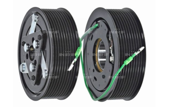 Magnetic clutch, air conditioning compressor