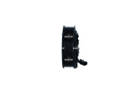Magnetic clutch, air conditioning compressor