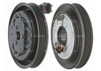 Magnetic clutch, air conditioning compressor