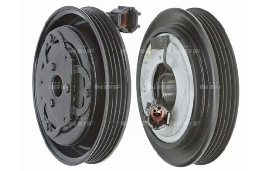 Magnetic clutch, air conditioning compressor