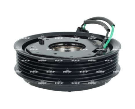 Magnetic clutch, air conditioning compressor