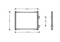 Air conditioning condenser 18005262 International Radiators Plus