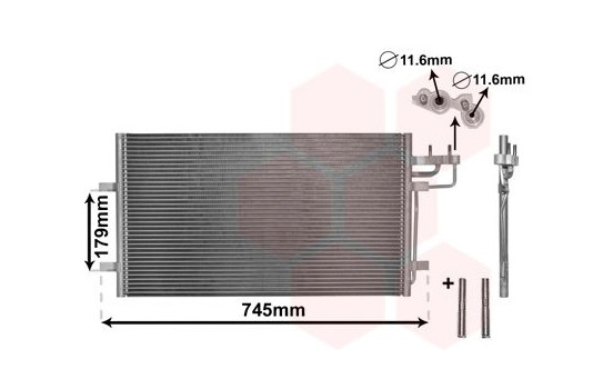 Air conditioning condenser 18005367 International Radiators Plus, Image 2
