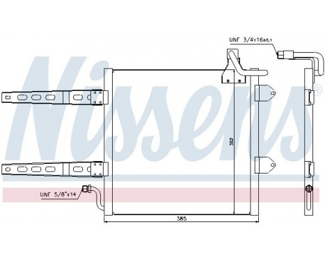 Capacitor, air conditioning 94260 Nissens, Image 3