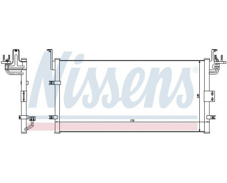 Capacitor, air conditioning 94447 Nissens, Image 6