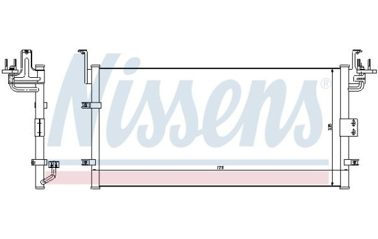 Capacitor, air conditioning 94447 Nissens, Image 6