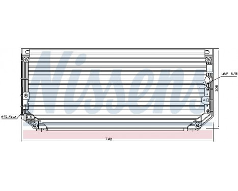 Capacitor, air conditioning 94515 Nissens, Image 3