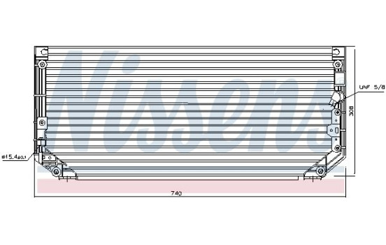 Capacitor, air conditioning 94515 Nissens, Image 3