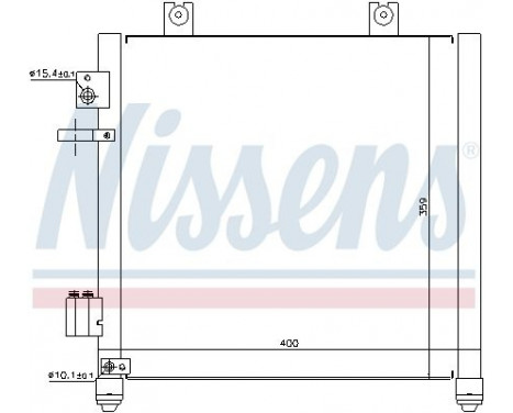 Capacitor, air conditioning 94739 Nissens, Image 5