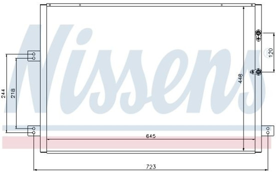 Capacitor, air conditioning 94787 Nissens, Image 6