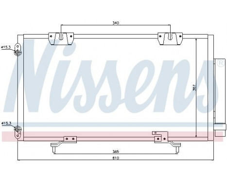 Capacitor, air conditioning 94833 Nissens, Image 3