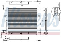 Capacitor, air conditioning 94897 Nissens
