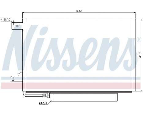 Capacitor, air conditioning 94911 Nissens, Image 6