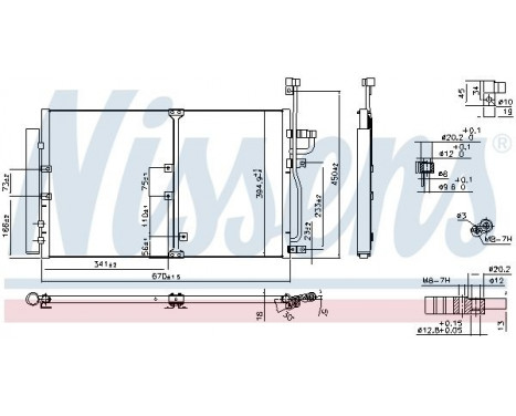 Capacitor, air conditioning 94977 Nissens, Image 6