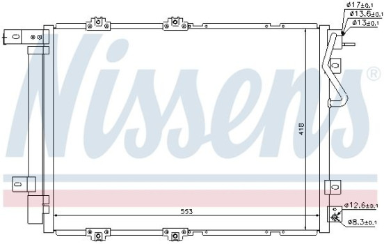 Condenser 940203 Nissens, Image 6