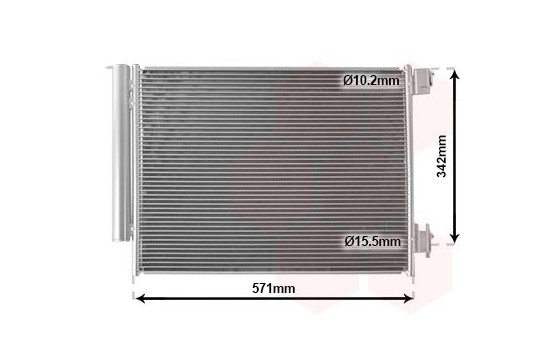 Condenser, air conditioner 15005700 International Radiators