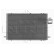 Condenser, air conditioner 350008 NRF