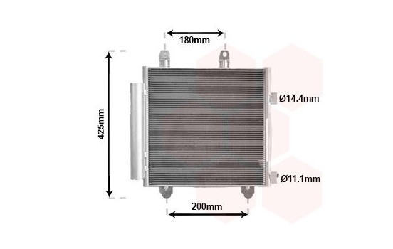 Condenser, air conditioner 53015705 International Radiators