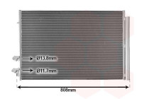 Condenser, air conditioner 58015710 International Radiators