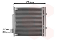 Condenser, air conditioner 69015701 International Radiators