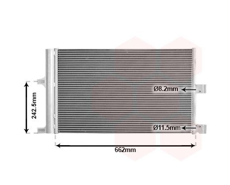 Condenser, air conditioner 69015703 International Radiators