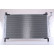 Condenser, air conditioner 940857 Nissens