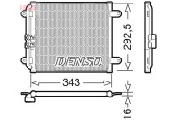 Condenser, air conditioner DCN02032 Denso